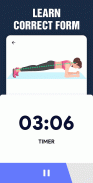 Plank Workout - 30-Tage-Plank-Herausforderung screenshot 4