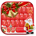 Red Christmas1 Keyboard Theme