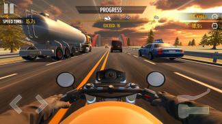 Corrida de motocicletas screenshot 2