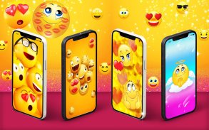 Funny smiley emoji wallpapers screenshot 0