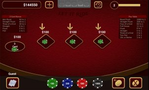 Let It Ride Poker screenshot 0