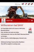 SANY CONSTRUCTION EQUIPMENT screenshot 0