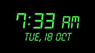 Digital Clock : Simple, Tiny, Ad-free Desk Clock. screenshot 0