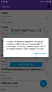 ISpend - personal financial record keeping screenshot 1