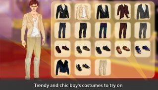 Celebrity Fashion Dressup Game screenshot 1
