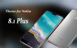 Theme Launcher for Nokia 8.1 plus screenshot 1