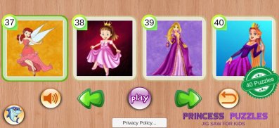 Princess Puzzles & Jigsaw & Rompecabezas screenshot 5