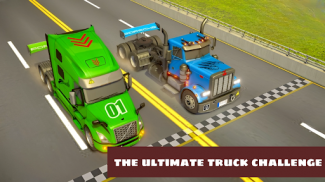 Truck Racing- Semi Driving screenshot 7