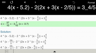 Equation Solver screenshot 1