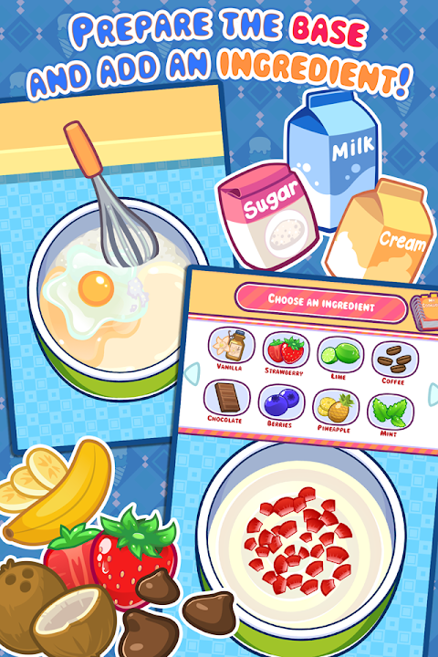 My Ice Cream Maker - Jogo da Sorveteria de Fazer Doces e Sorvete