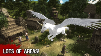 Amazing Pegasus Action 3D screenshot 4