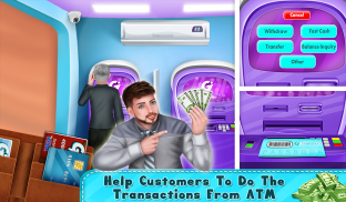 My Virtual Bank ATM  Machine Simulator Game screenshot 6