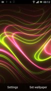 Neon Glitter Wave HD LWP screenshot 3