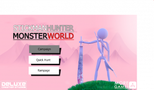 Stickman Hunter Monster World screenshot 6