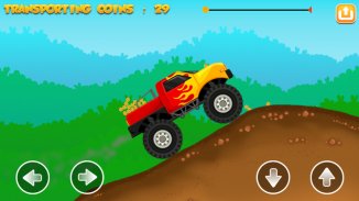 Coins Transporter Monster Truck screenshot 0