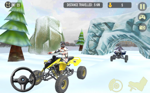 Impossible Snow ATV Bike Stunt screenshot 11