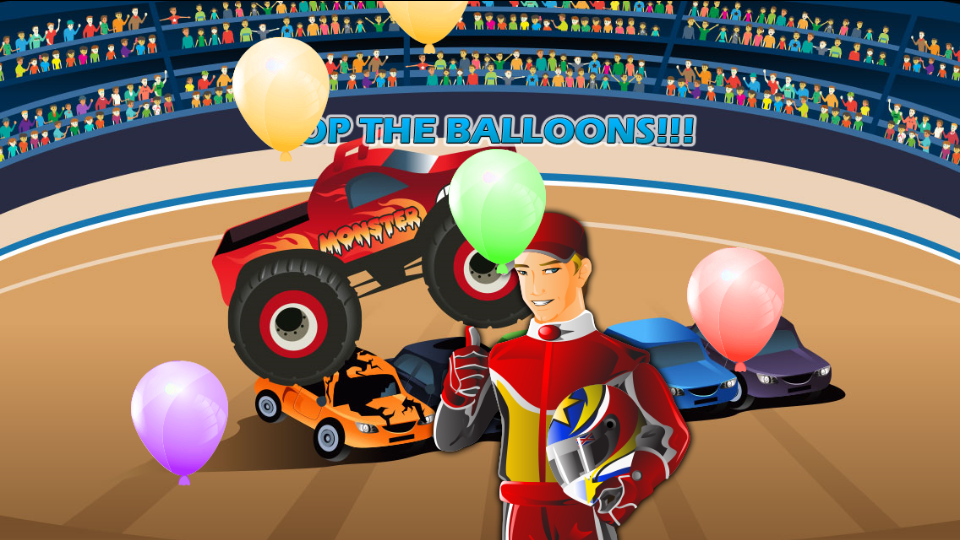 Kids Monster Truck Racing Game Game for Android - Download