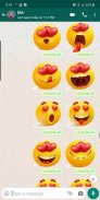 Nuovi adesivi divertenti Emoji screenshot 4