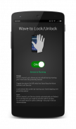 Wave to Lock/Unlock screenshot 2