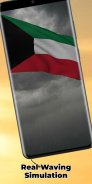 Kuwait Flag Live Wallpaper screenshot 6