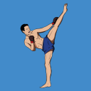 Kickboxing - Fitness and Self Defense Icon