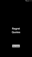 Regret Quotes screenshot 1