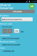 IPv4 and IPv6 Converter screenshot 1