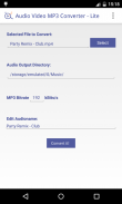 Audio Video MP3 Converter screenshot 0