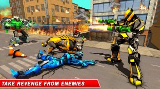 Panther Robot Transform Robot Transforming Games screenshot 8