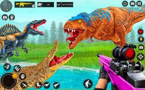 Wild Dinosaur Hunter Zoo Games screenshot 1