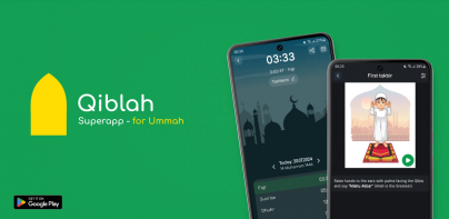 Qiblah: Namoz oqishni organish