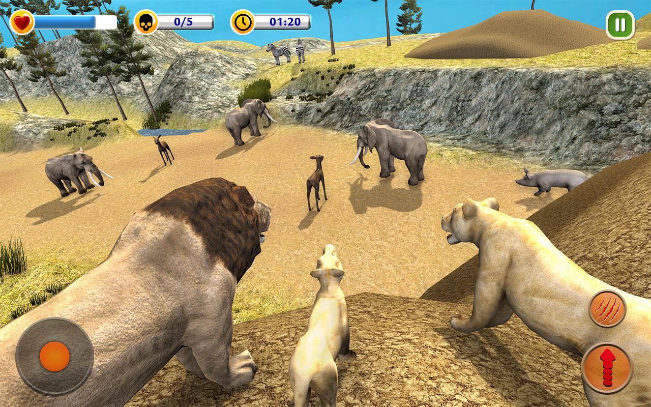 The Lion Simulator - Animal Family Simulator Game - Загрузить APK для  Android | Aptoide