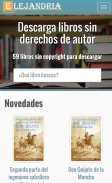 Elejandria: Libros gratis screenshot 0