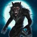 Wild Werewolf Hunting Bigfoot Icon