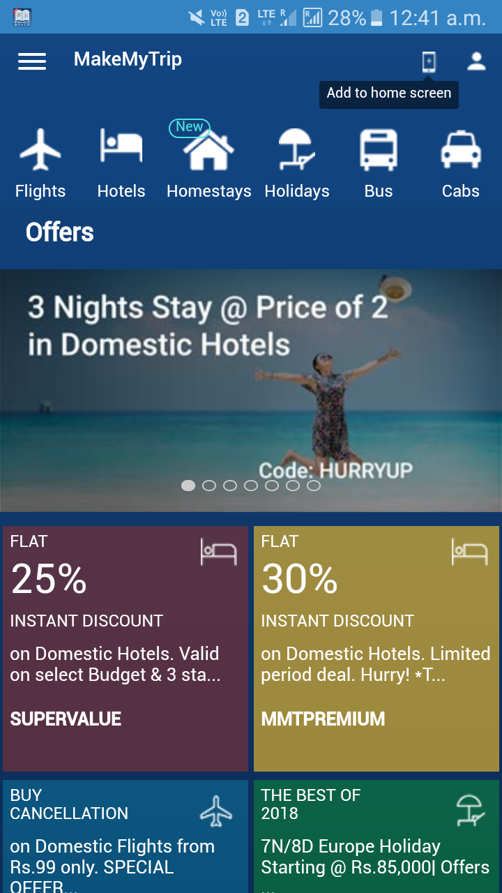 MakeMyTrip Hotels, Flight, Bus - Apps on Google Play