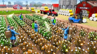 Real Farming: Tractor Game 3D screenshot 0