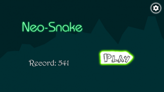 Neon Snake Game screenshot 0