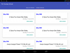TAC Sunday School screenshot 0