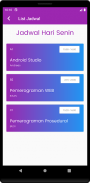 PJK pengingat jadwal kuliah screenshot 1