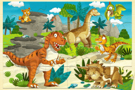 Dinosaur Puzzle Jurassic World screenshot 0