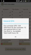 GPA calculator screenshot 2