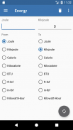 Scientific Unit Converter screenshot 1