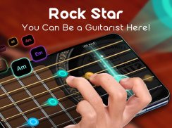 Simulador de guitarra con ritmo libre y juegos screenshot 8