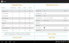 IIW-APP ISO 5817 Radiographs screenshot 4