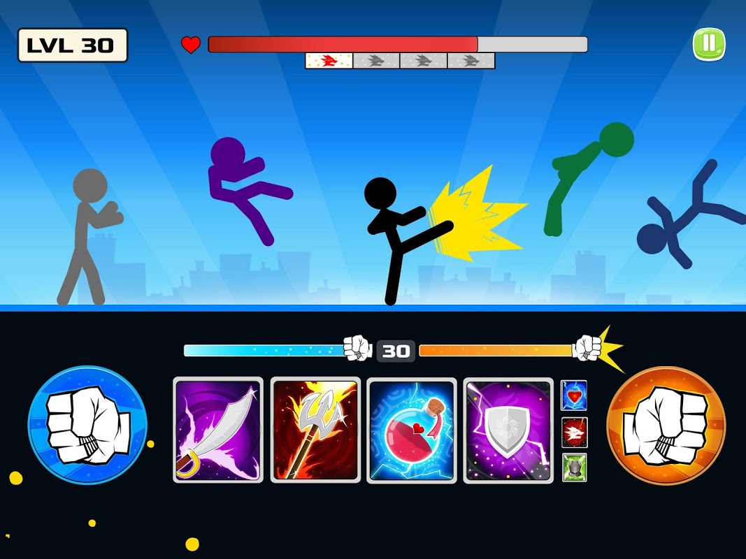 Stickman fighter old version