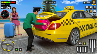 City Taxi Car Driver Taxi Game screenshot 0
