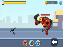 Stickman Soldier Backflip PRO screenshot 4