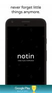 notin - notes in notification screenshot 1