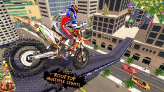 Bike Stunt: Extreme Roof Drive screenshot 14