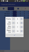 Capacity Utilization screenshot 1